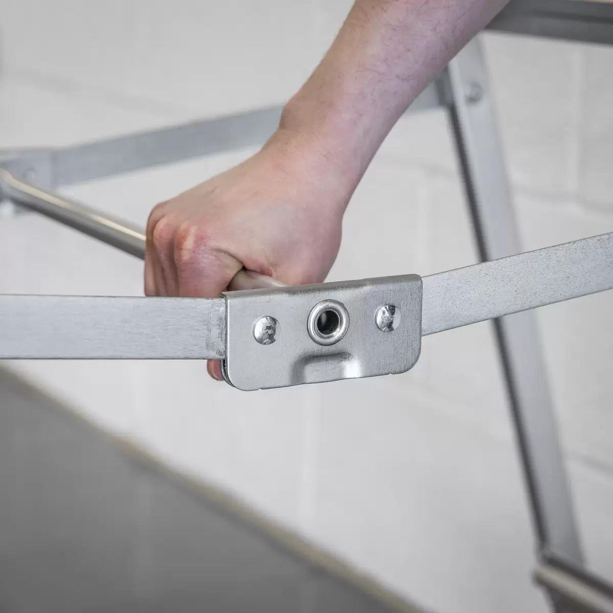 Sealey AXL8 8-Tread Industrial Aluminium Step Ladder