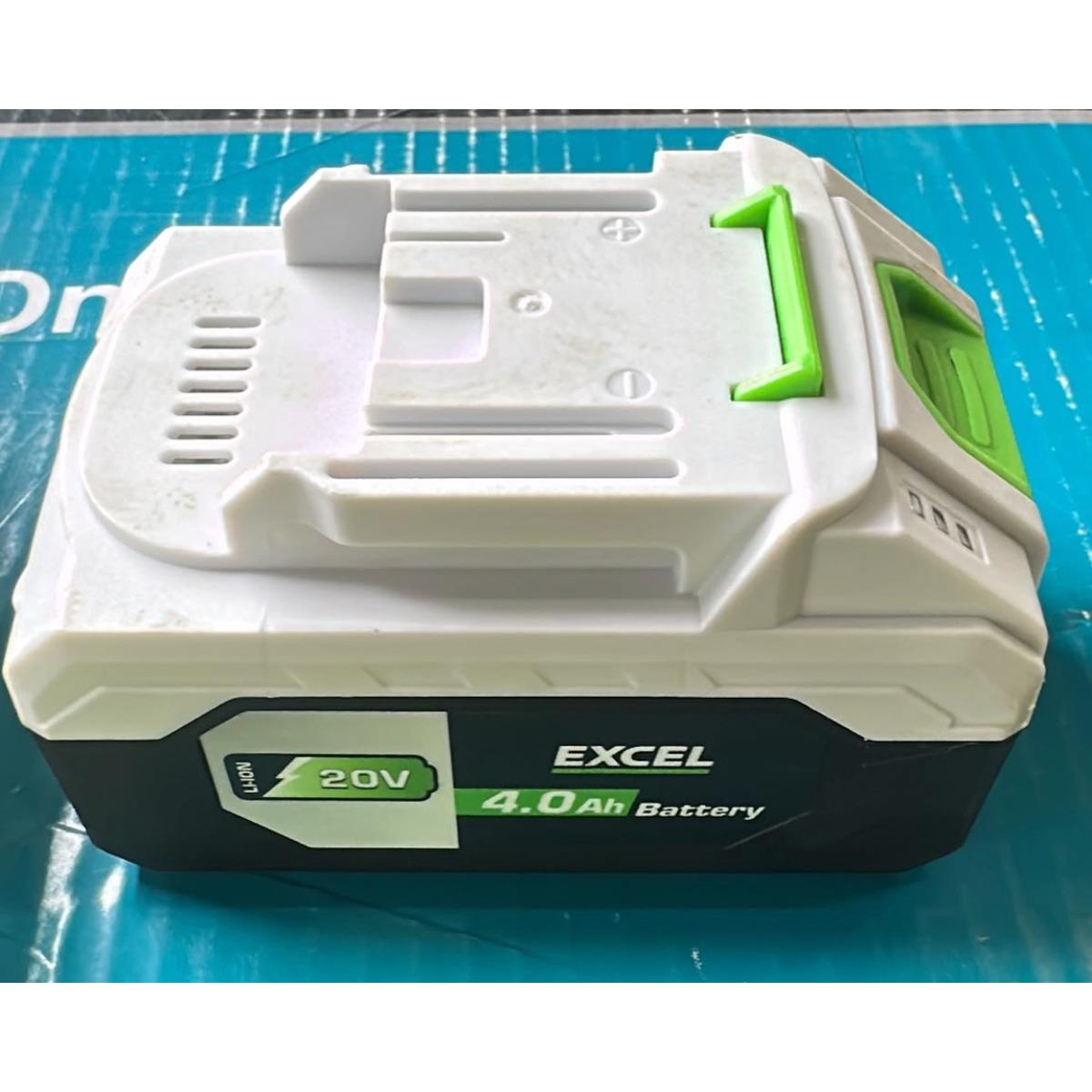 Excel 20V 4.0Ah Lithium-ion Battery Item Condition Used