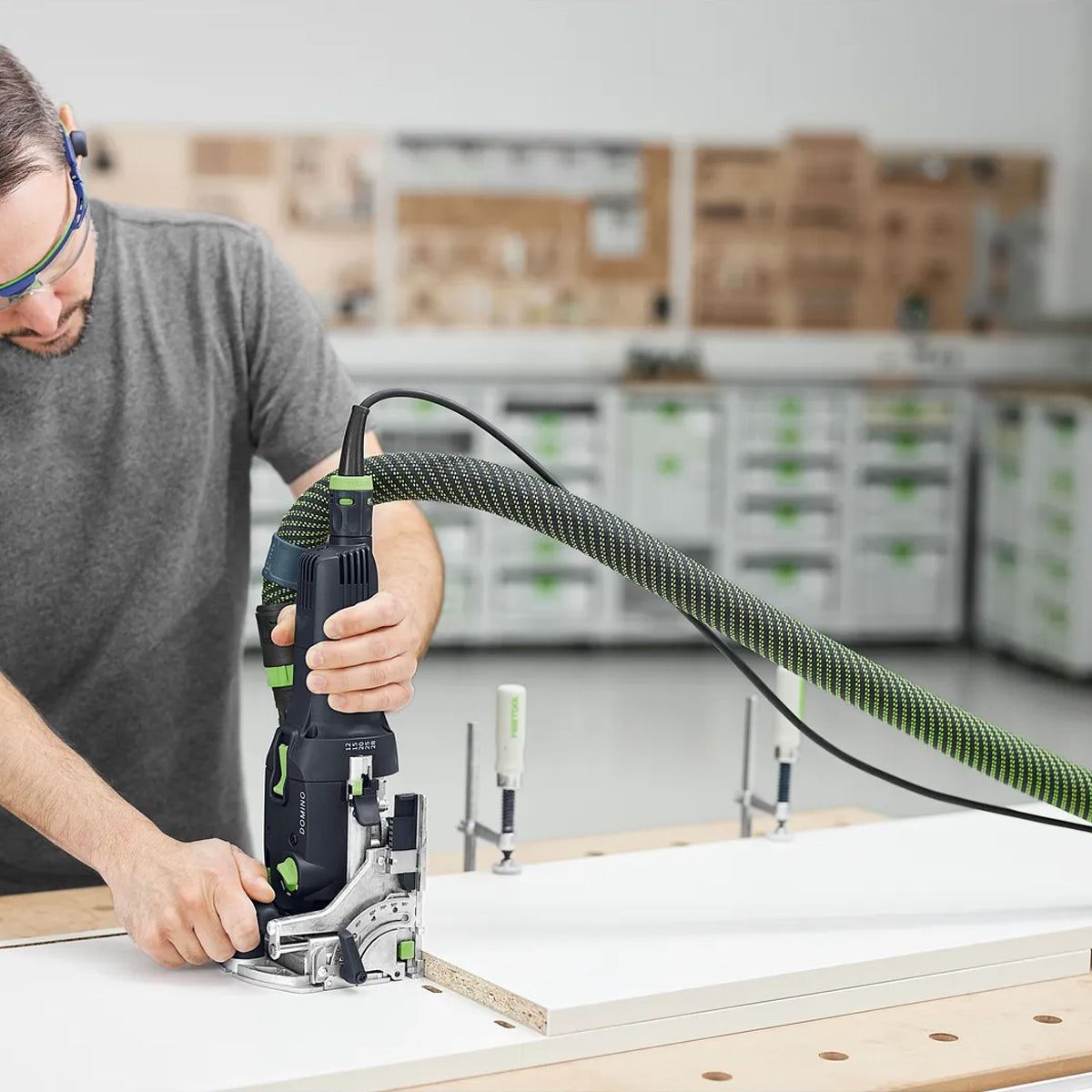 Festool DF 500 RQ-Plus 110V GB Corded DOMINO Joining Machine In Systainer - 578465