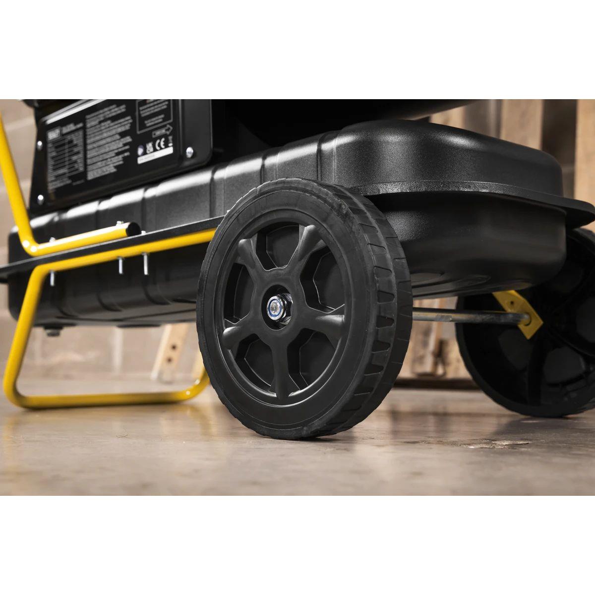 Sealey AB500DV Dual Voltage Kerosene/Diesel Space Warmer Heater with Wheels 230V/15kW