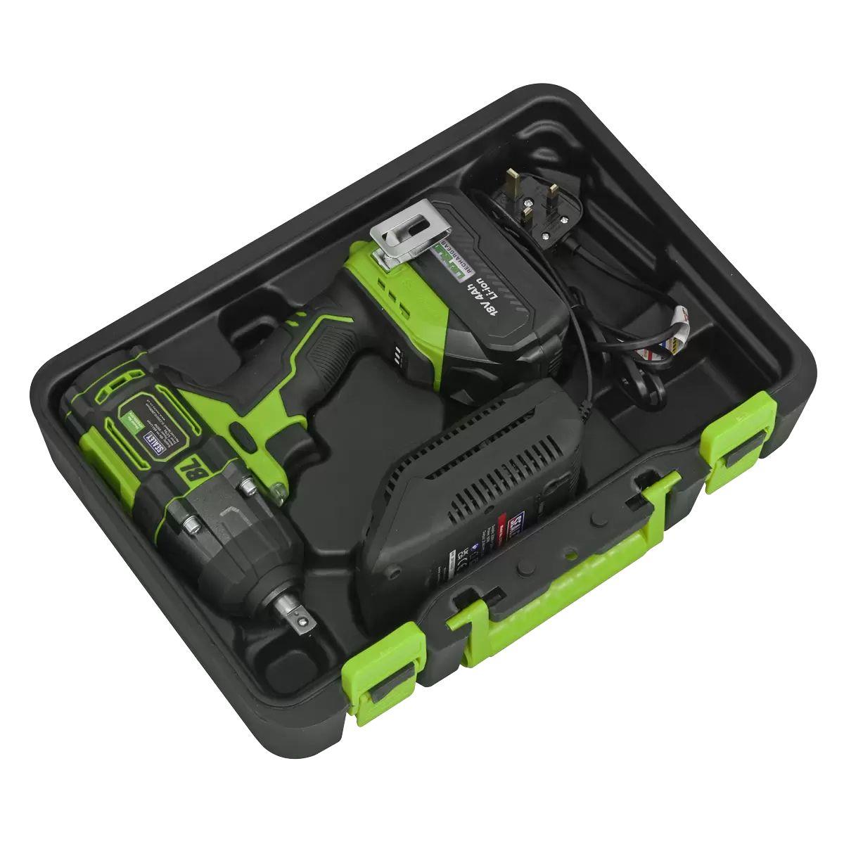 Sealey CP650LIHV 18V Cordless Brushless Impact Wrench 1/2