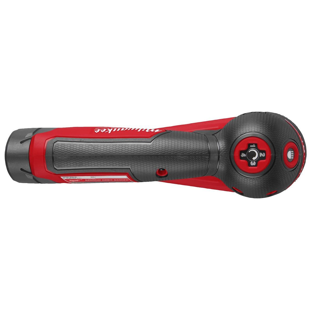 Milwaukee M12FSDR75-0B 12V Brushless 75mm Random Orbit Sander with 1 x 2.0Ah Battery Charger & Bag