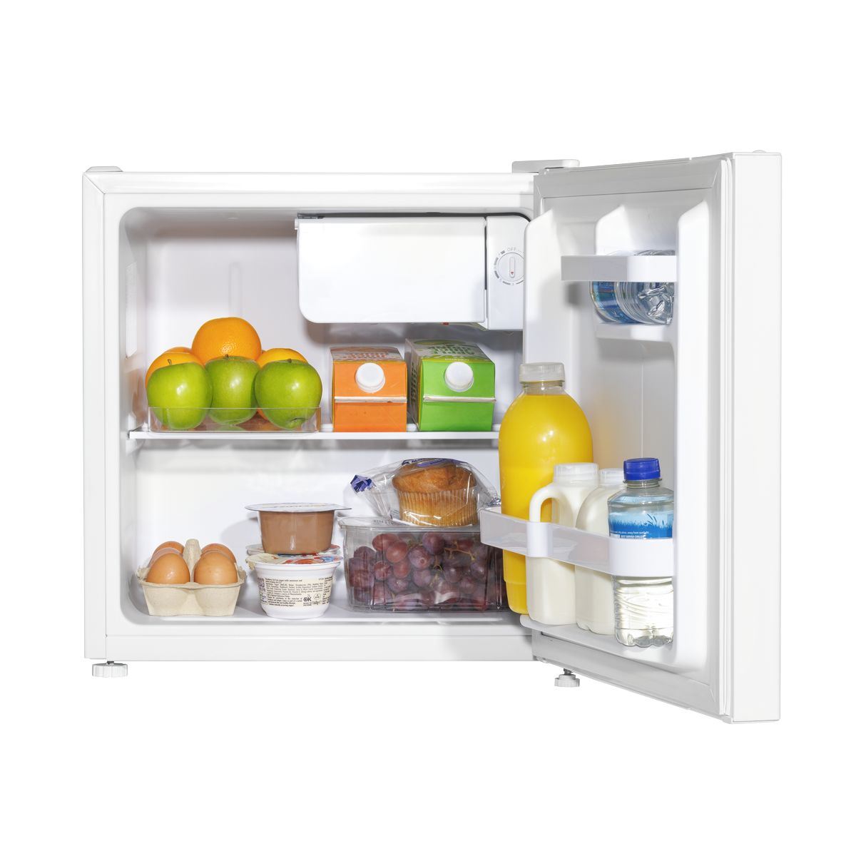 Sealey DH256 Baridi Tabletop Fridge with Ice Box 46L Capacity White