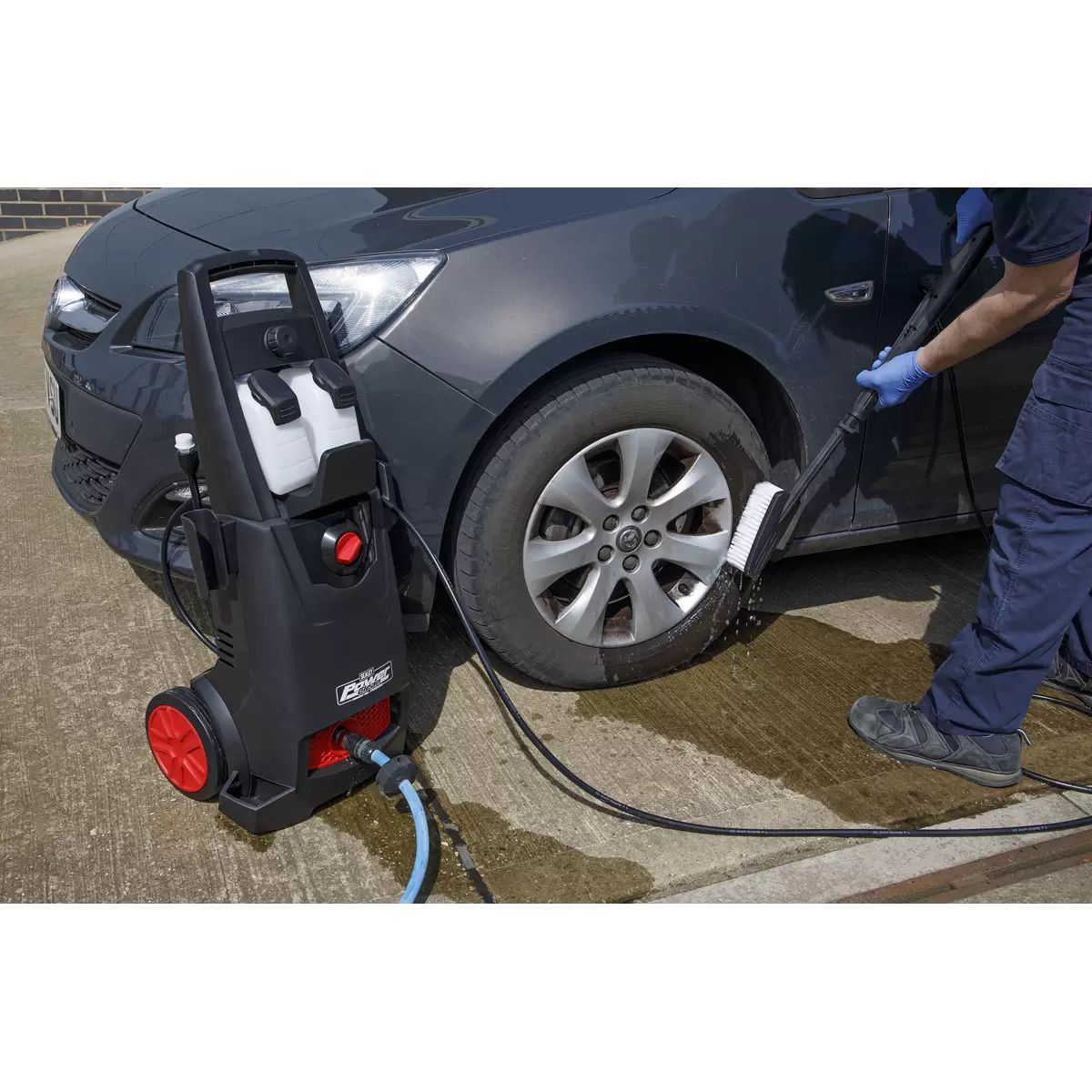 Sealey PW2200 140bar Pressure Washer with TSS & Rotablast 230V