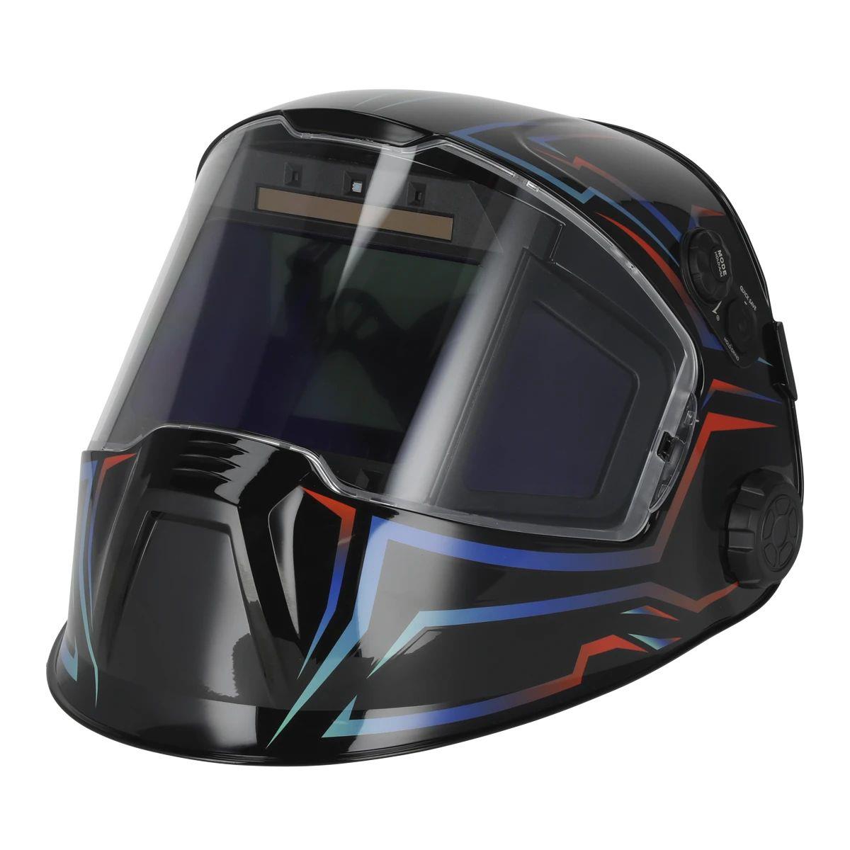 Sealey PWH602 Panoramic Welding Helmet Auto Darkening Shade 9-13