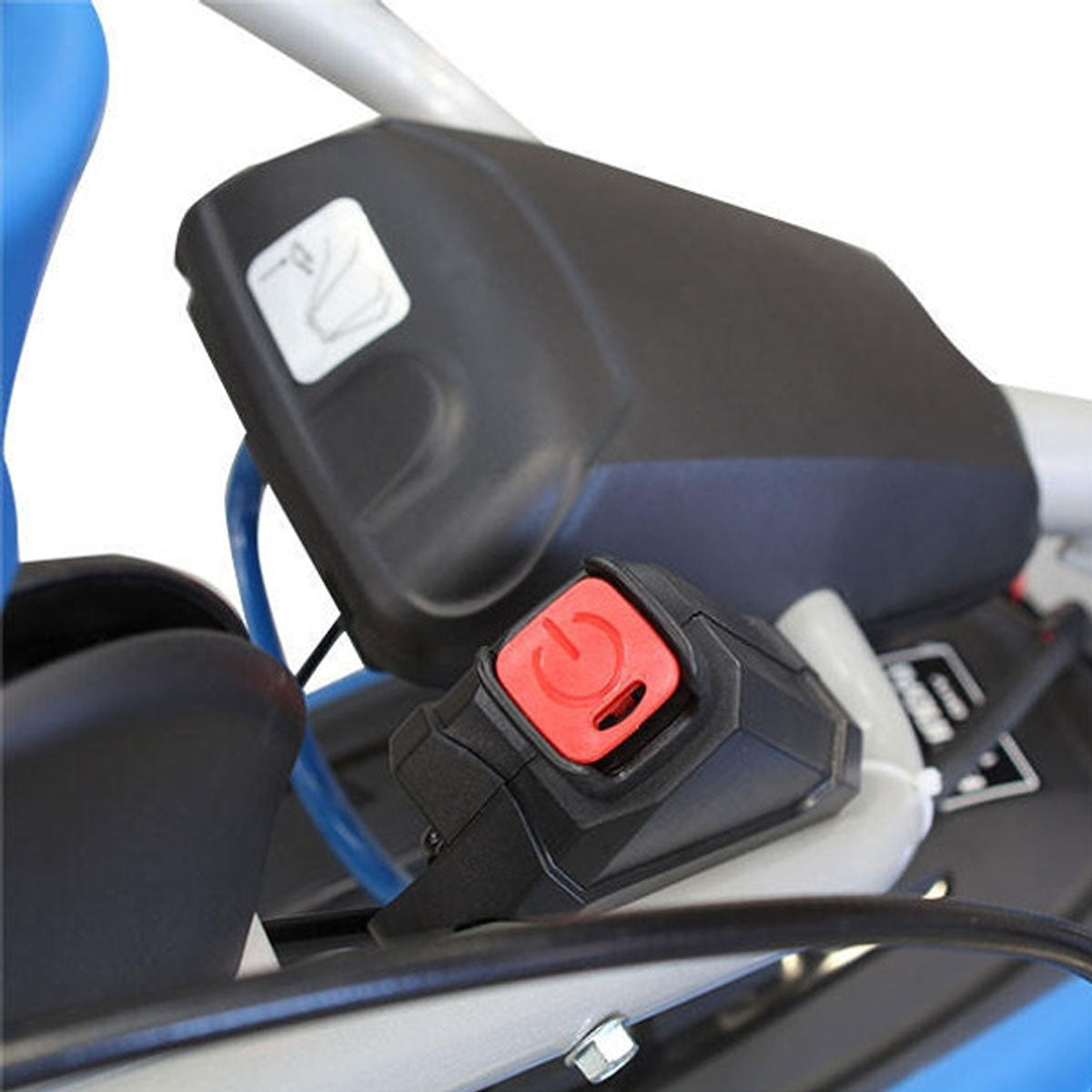 Hyundai HYSW1000 100cm Self-Propelled Petrol Yard Sweeper Powerbrush for Easy Lawn & Garden Cleanup