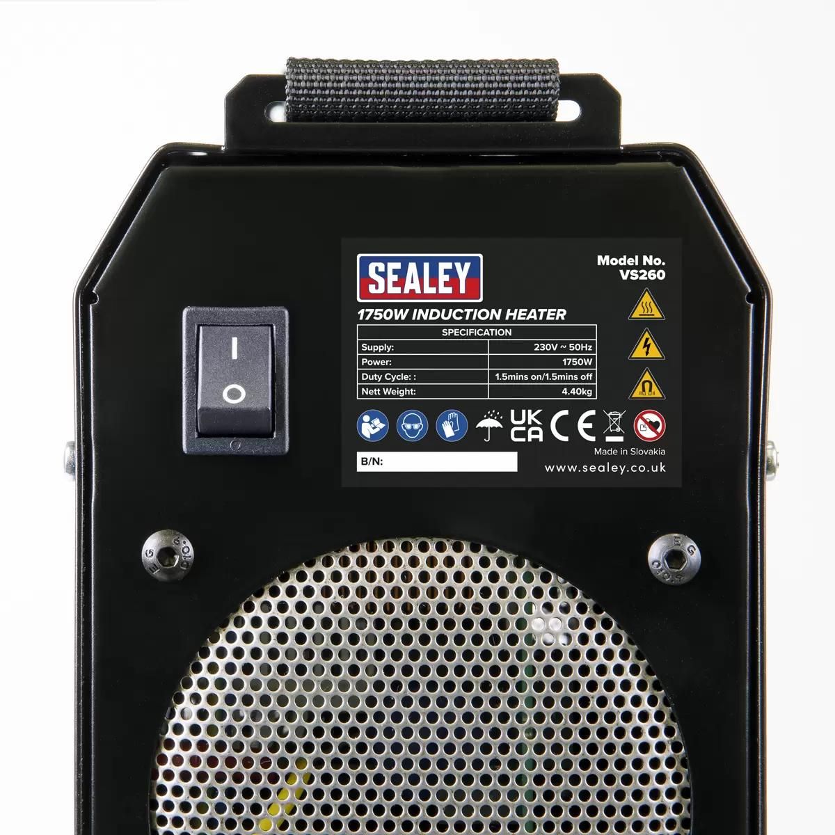 Sealey VS260 Induction Heater 1750W/230V