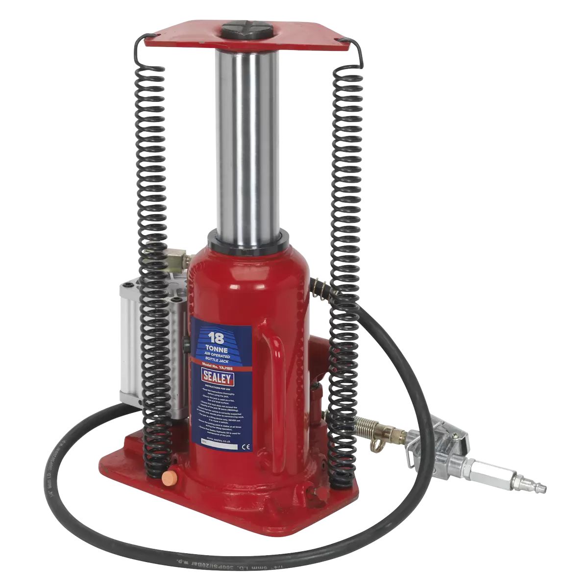 Sealey YAJ18S Air Operated Bottle Jack 18 tonne