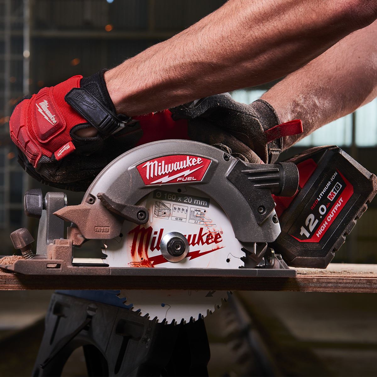 Milwaukee 165mm Circular Saw Blade 40T Pack of 2 4932492433