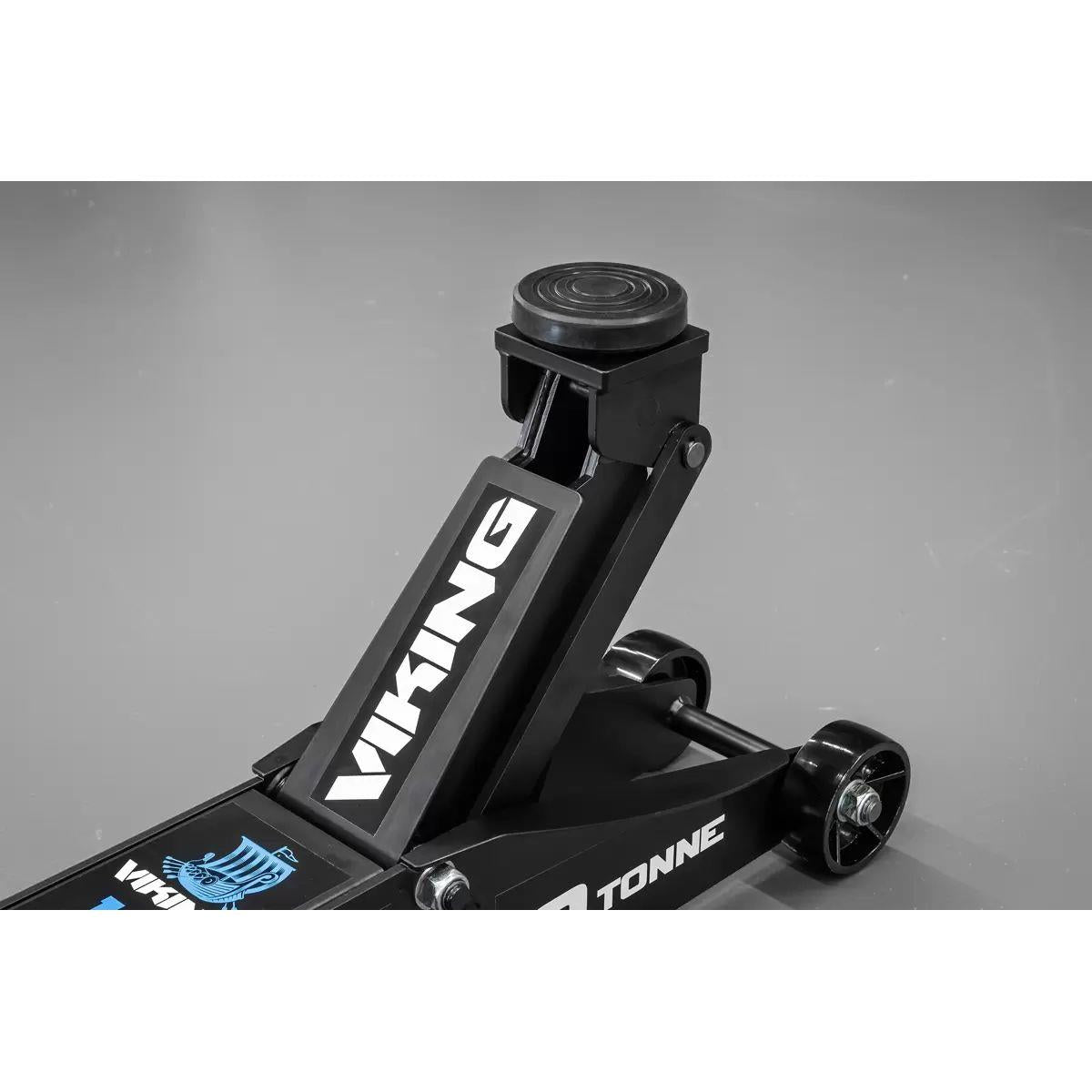 Sealey 10001A Viking Professional Long Reach Air/Manual Operation Trolley Jack with Rocket Lift 10 Tonne
