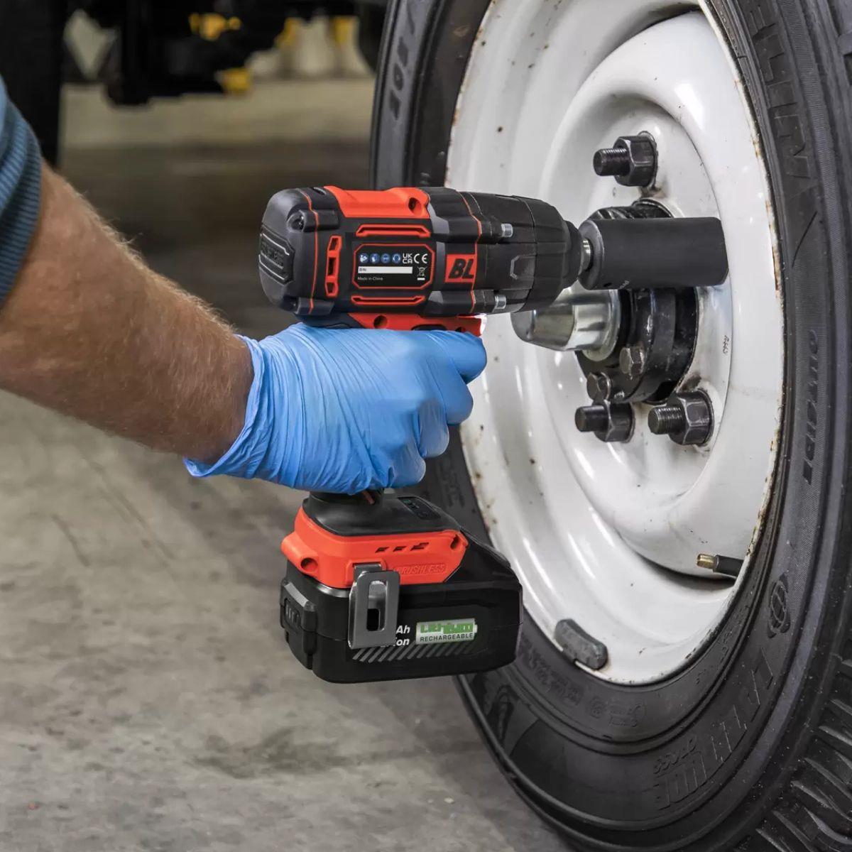 Sealey CP650LI 18V Cordless Brushless Impact Wrench 1/2