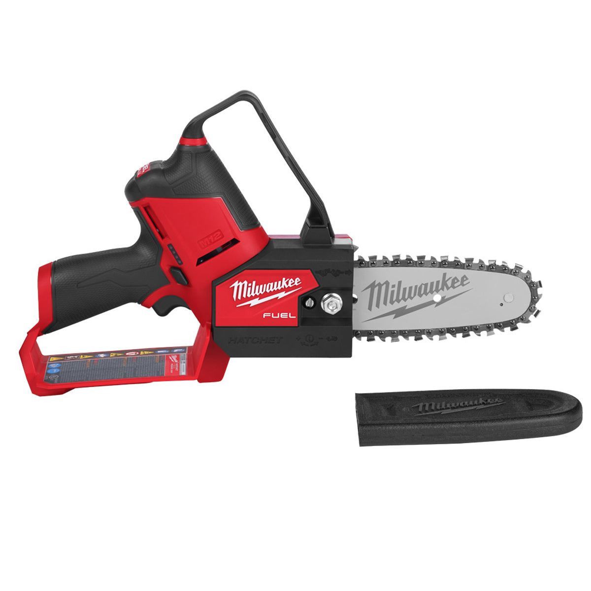 Milwaukee M12FHS-0 12V Brushless 231mm Fuel Hatchet Pruning Saw With 1 x 5.0Ah Battery & Charger