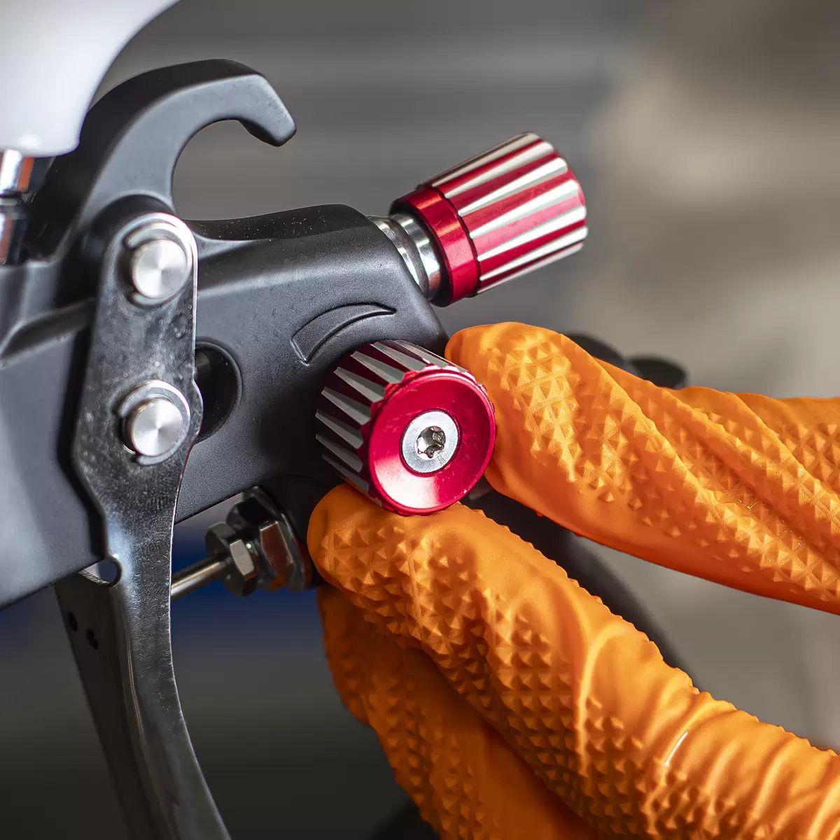 Sealey HVLP04 HVLP Gravity Feed Touch-Up Spray Gun 1mm Set-Up