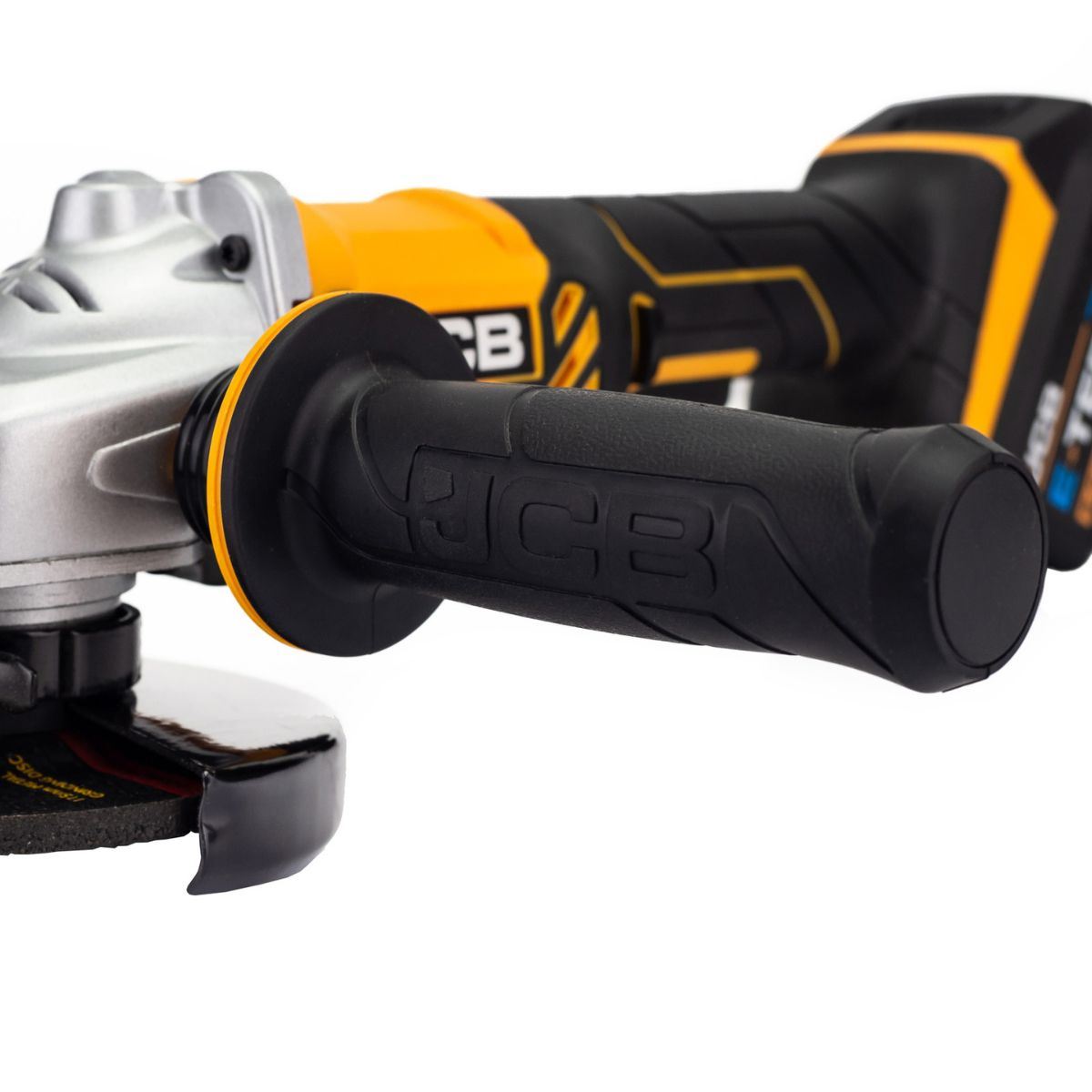JCB 18AG-2-V2 18V Cordless Angle Grinder 115mm with 2 x 2.0Ah Batteries & 1 x 2.4A Fast Charger