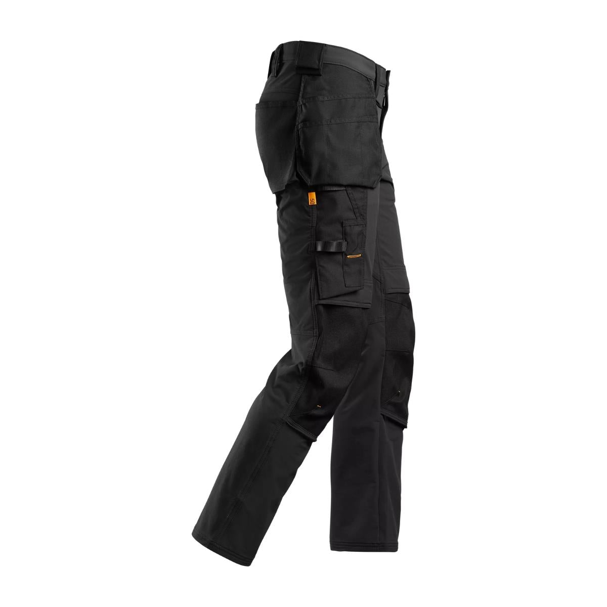 Snickers AllroundWork Full Stretch Trousers with Holster Pockets Black - 32