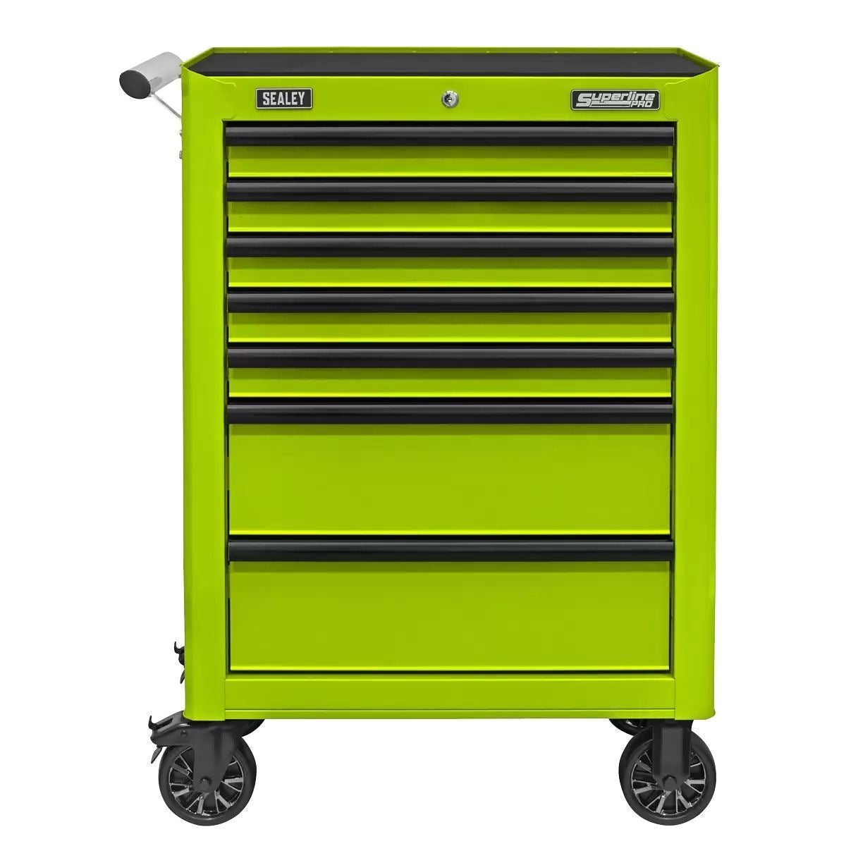 Sealey AP26479THV Rollcab 7 Drawer with Ball-Bearing Slides Green/Black