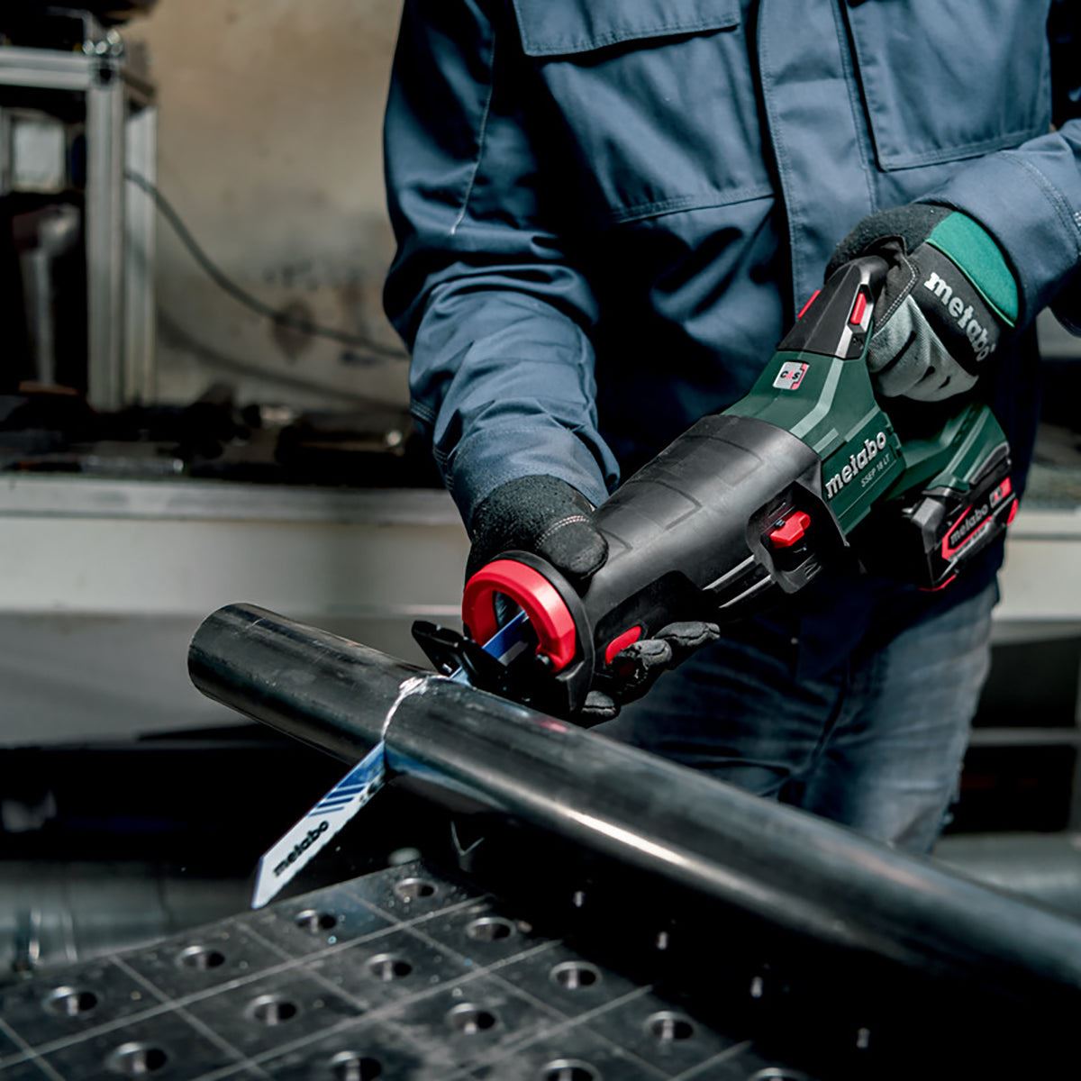 Metabo SSEP 18 LT 18V Sabre Saw Body Only in Metabox 601616840