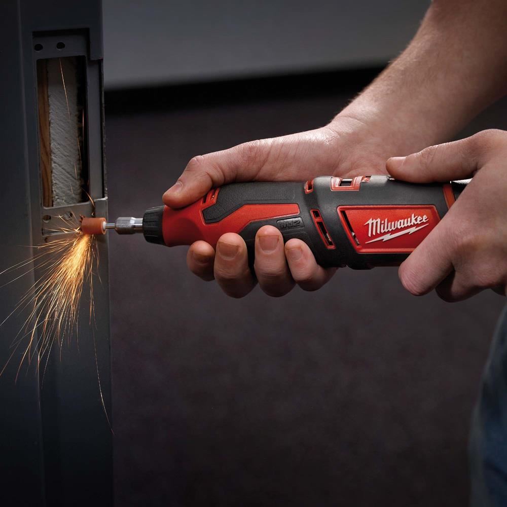 Milwaukee C12RT-0 12V Rotary Multi Tool with 1 x 4.0Ah Battery & Charger