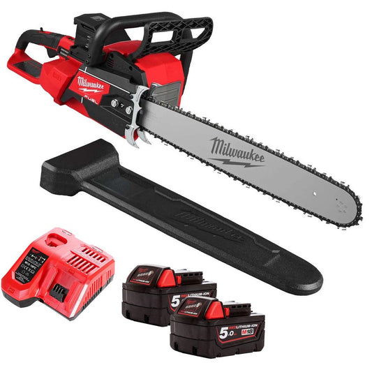 Milwaukee M18F2CHS50-0 36V FUEL Brushless Chainsaw With 2 x 5.0Ah Battery & Charger