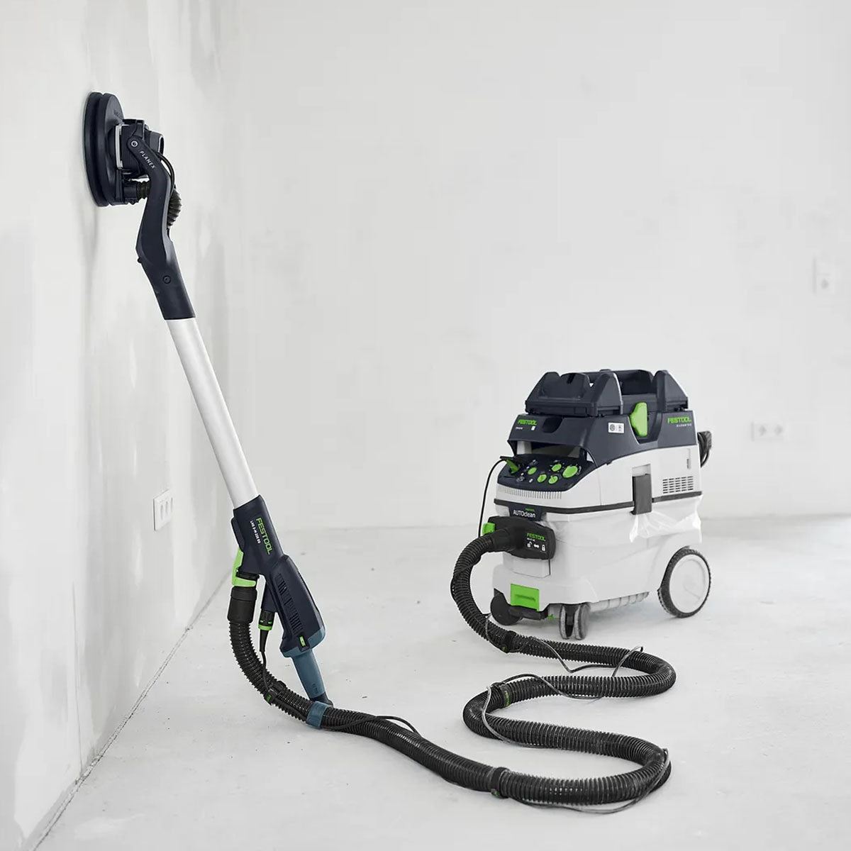 Festool PLANEX LHS 2-M 225 EQ 110V GB Brushless Long-Reach Sander With Carrying Bag - 577358