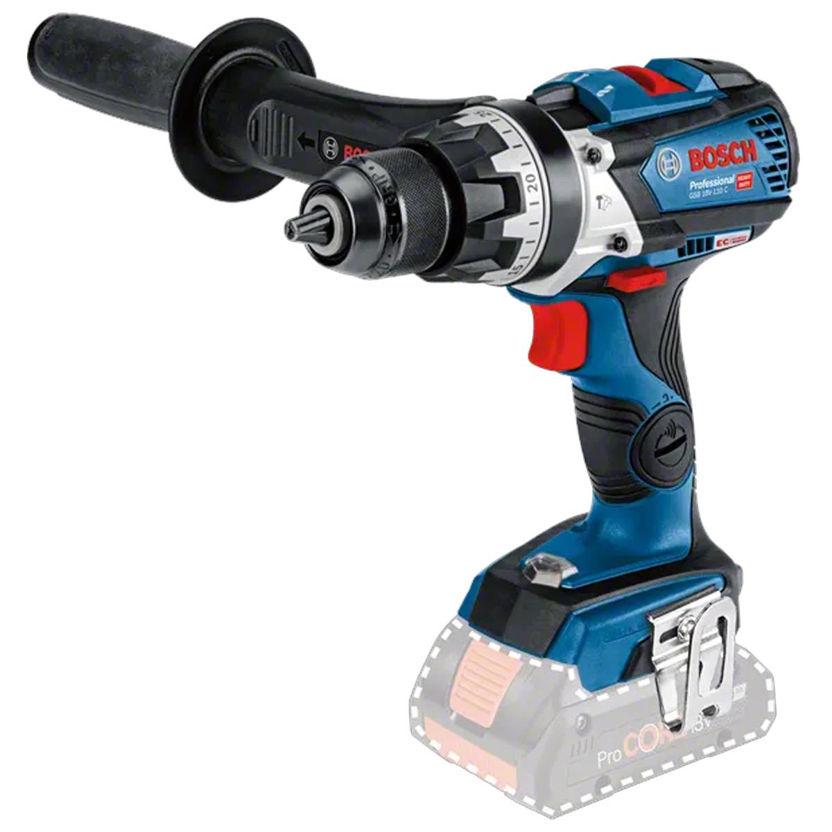 Bosch 0615A5008A 18V Brushless 3 Piece Tool Kit with 2 x 4.0Ah Battery, Charger & Tool Bag