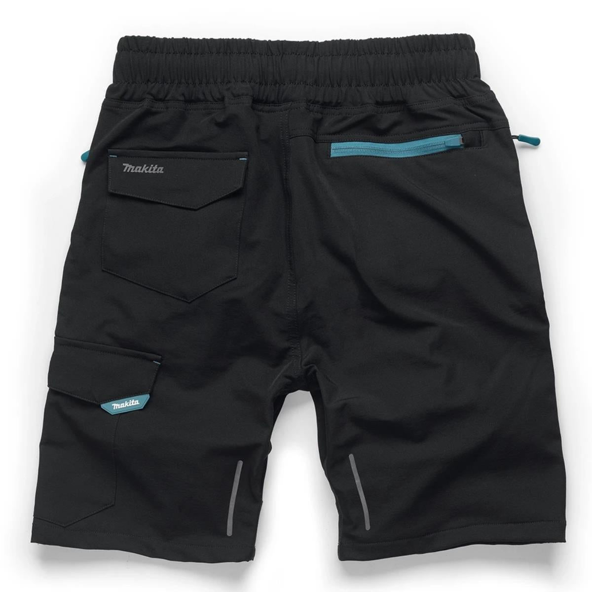 Makita MK302M Axis Stretch Shorts Slim Fit Black - Size M