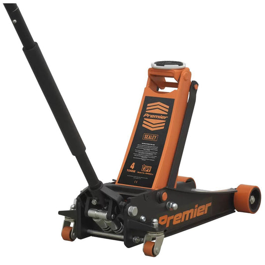 Sealey 4040AO Trolley Jack 4tonne Rocket Lift Orange