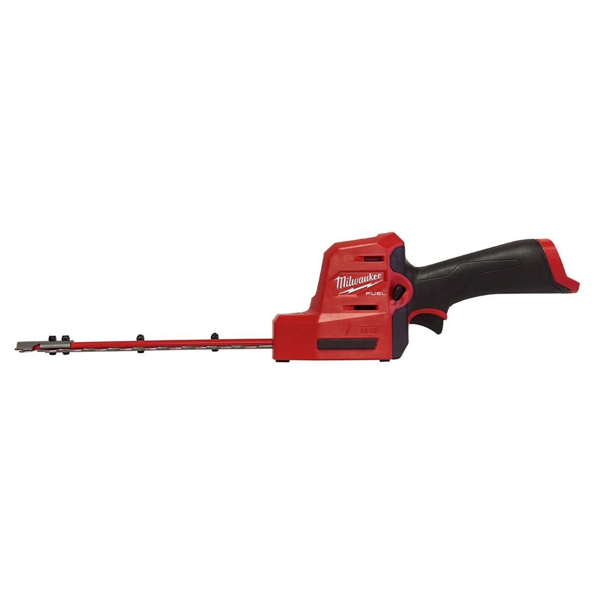 Milwaukee M12FHT20-0 12V Brushless 20cm Hedge Trimmer with 1 x 4.0Ah Battery & Charger