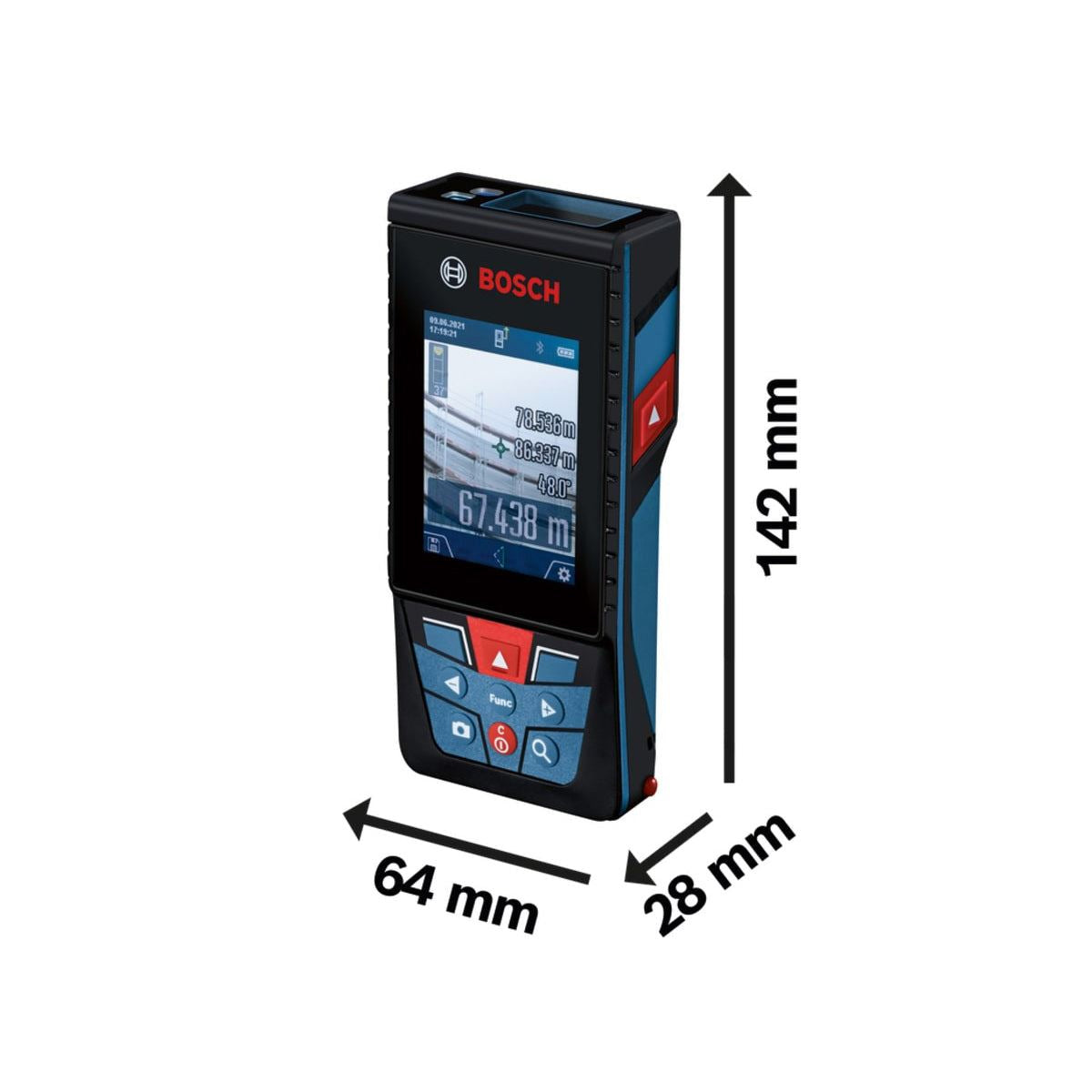 Bosch GLM 150-27 C Professional Laser Measure for Precise Distance Measurement 0601072Z00