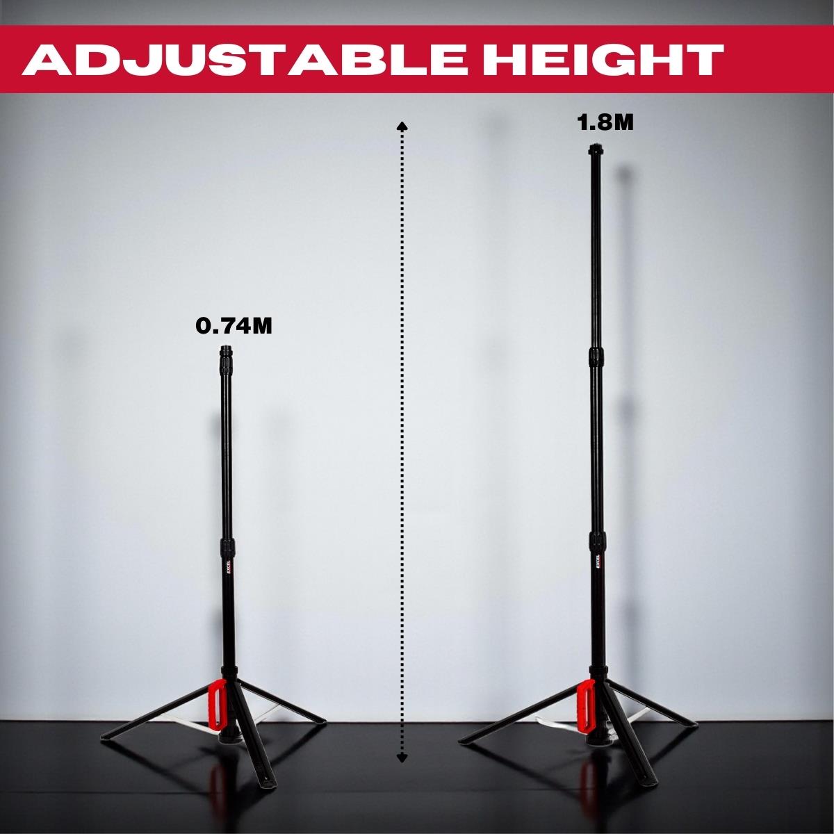 Excel Universal Tripod Stand 1.8m/6ft