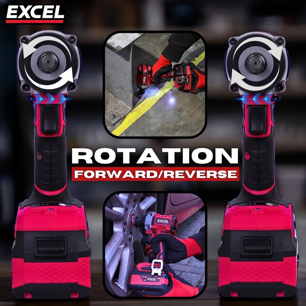 Excel 18V Brushless 1/2