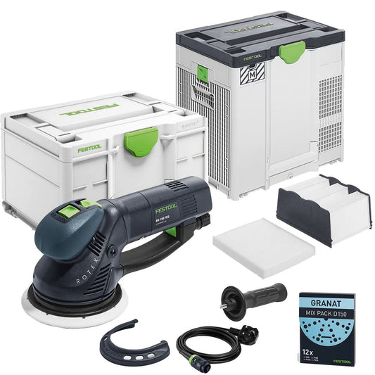 Festool SYS-AIR M 230V GB Air purifier - 577785 With ROTEX 150mm Geared Eccentric Sander 576020