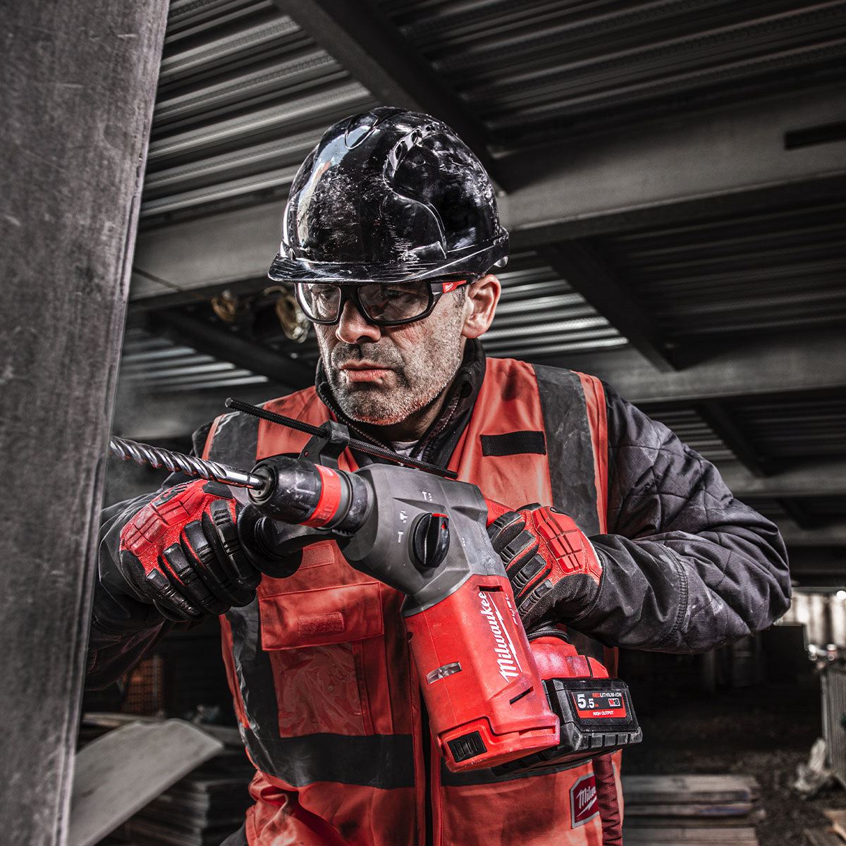 Milwaukee 5 Piece MX4 SDS+ Drill Bit Set 4932500064