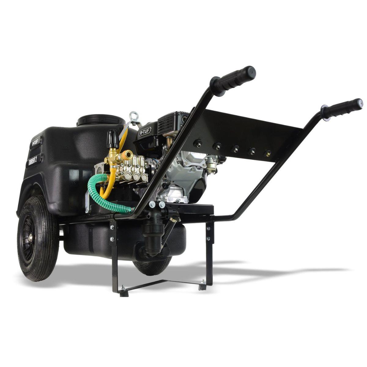 V-TUF TORRENT 2H Petrol Pressure Washer 150L Bowser Honda GX200 160Bar 13L/MIN
