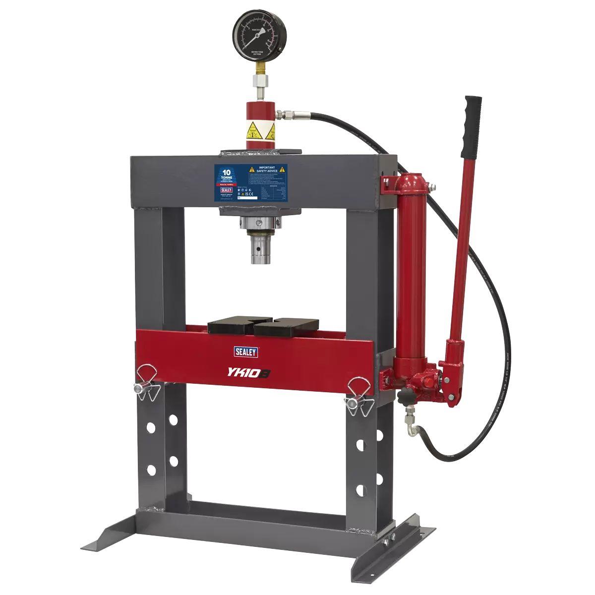 Sealey YK10B Hydraulic Bench Type Press 10 Tonne