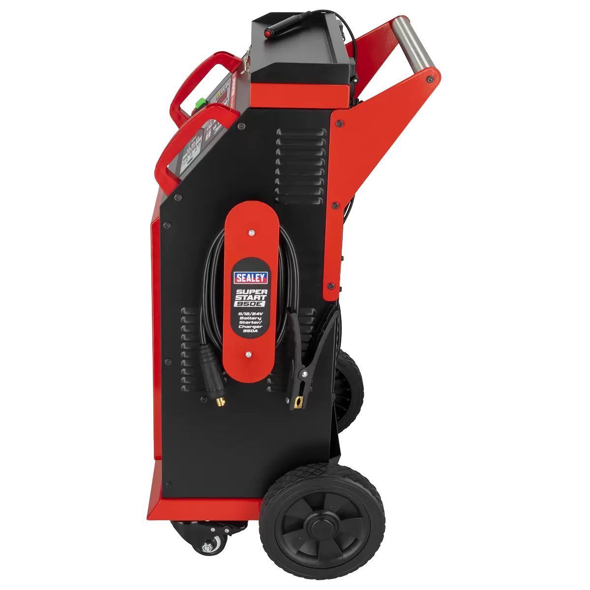 Sealey SUPERSTART950E 6/12/24V Battery Starter Charger 950A/230V