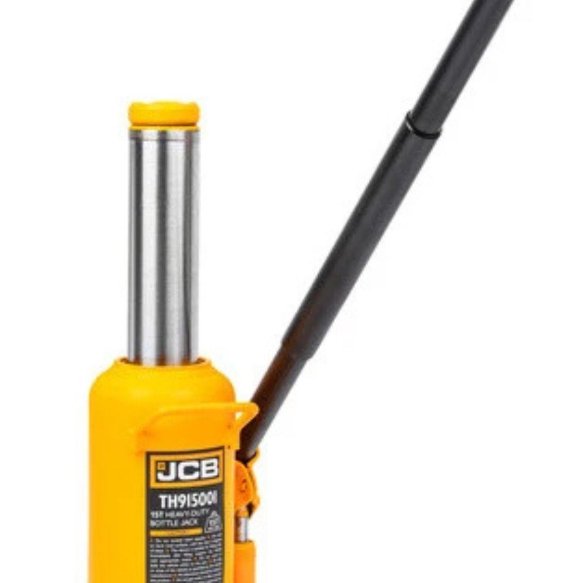 JCB-TH915001 15 Tonne Heavy-Duty Automotive Hydraulic Bottle Jack 508mm Maximum Lift