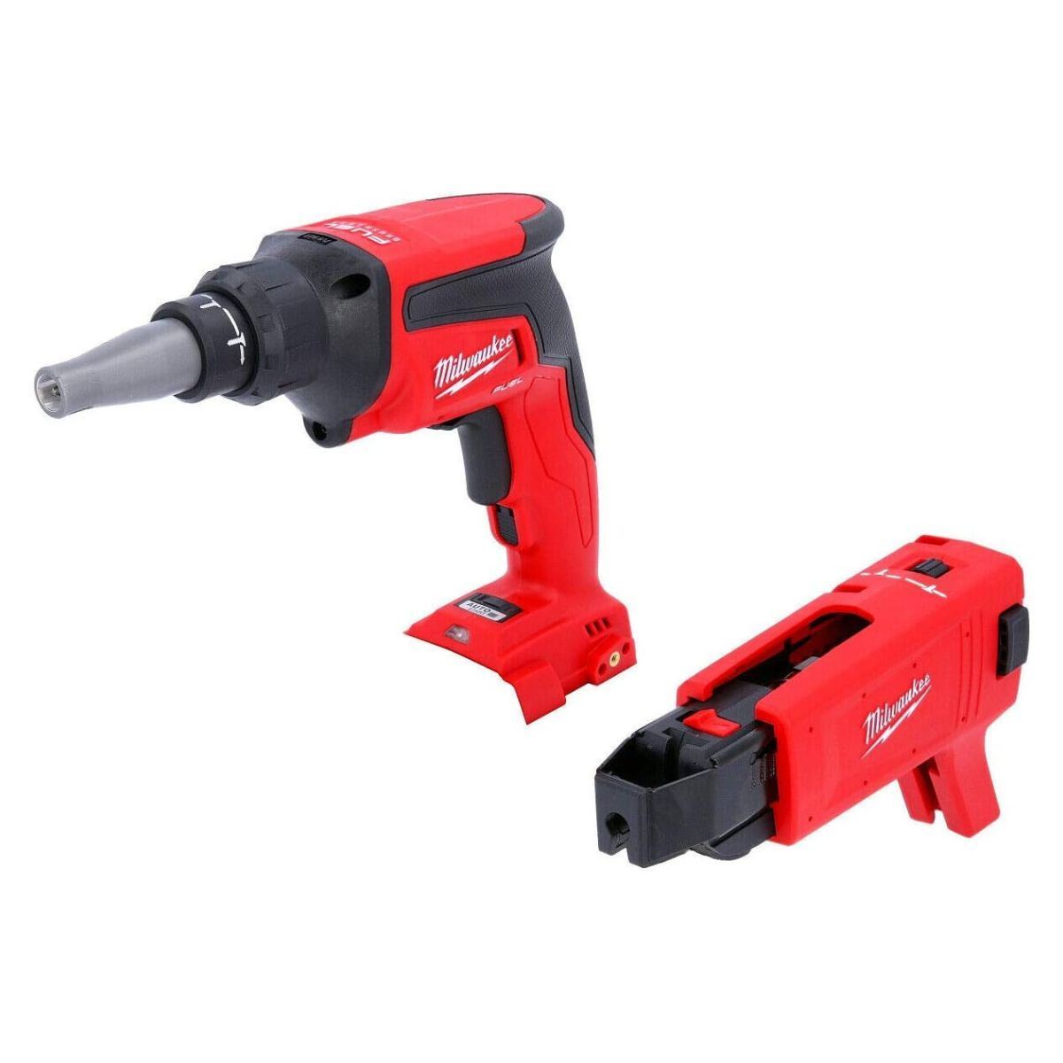 Milwaukee M18FSGC-0X 18V Fuel Brushless Screw Gun with Collated Attachment Body Only with Case Item Condition Seller Refurbished