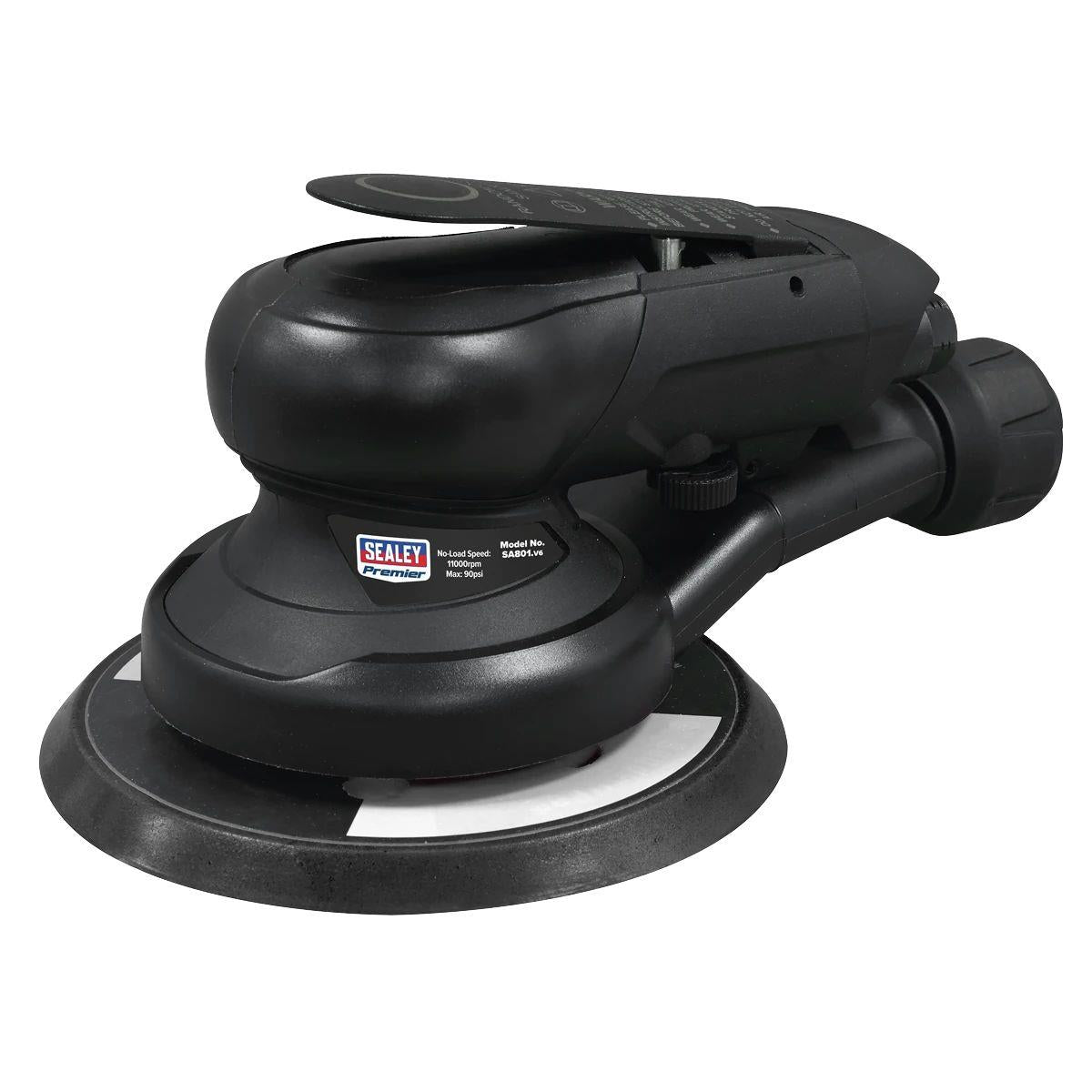 Sealey SA801 Air Palm Orbital Sander 150mm Dust-Free