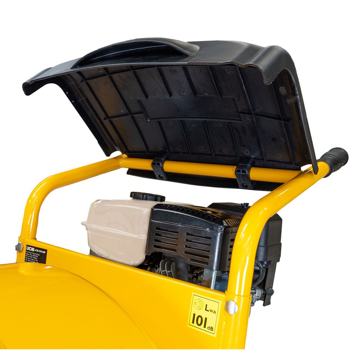 JCB CMH150P Cement Mixer Honda GX160 Petrol Engine 134L Seam Welded Drum 100L Working Capacity