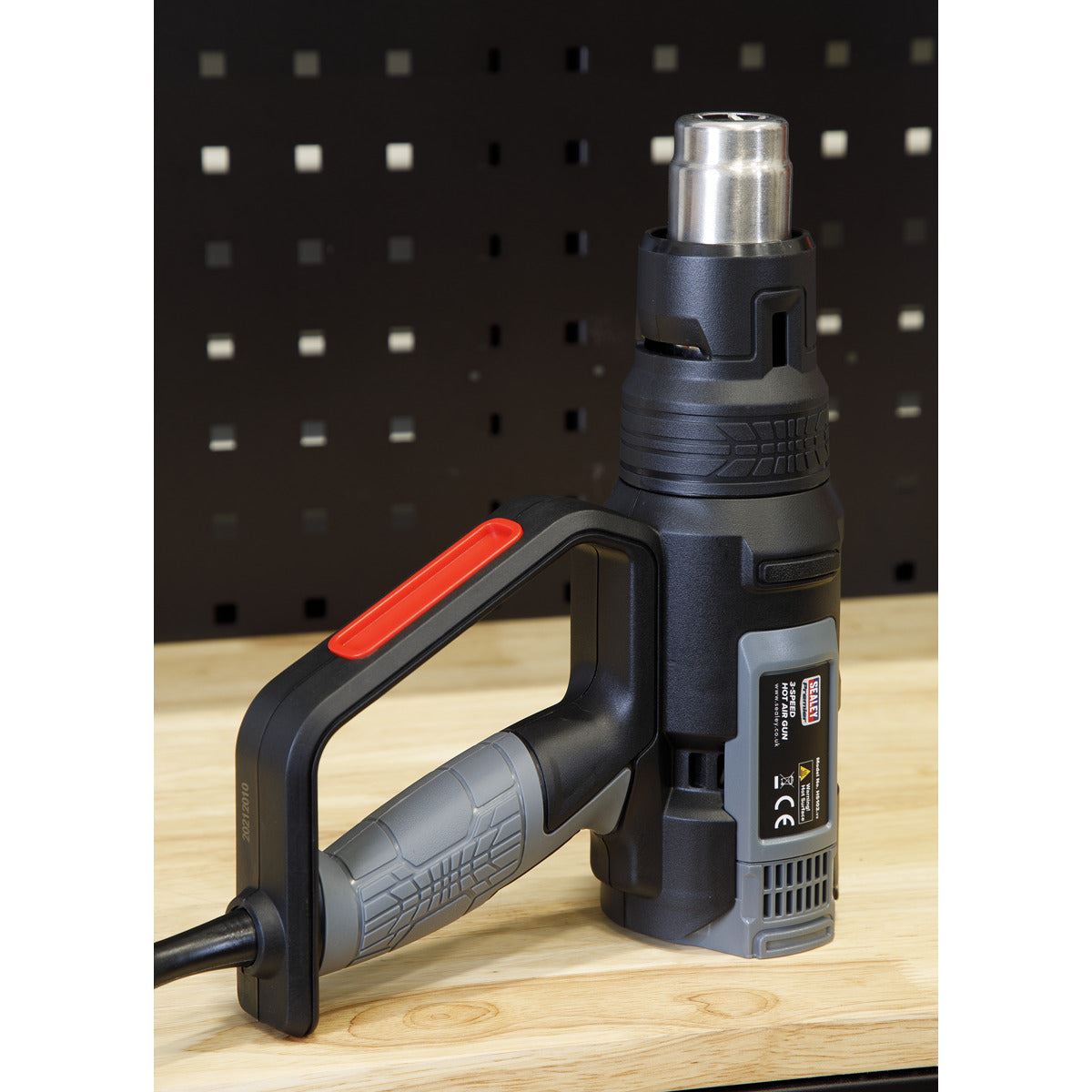 Sealey HS102 3-Speed Hot Air Gun 50-600°C 230V/2000W