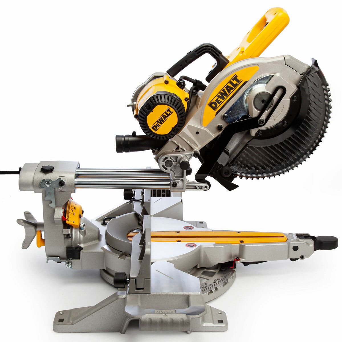 Dewalt DWS727-LX 250mm Double Bevel Slide Mitre Saw With XPS 110V