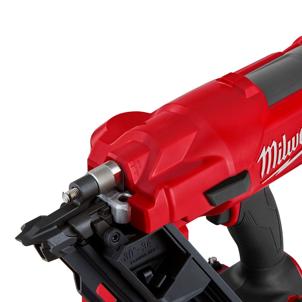 Milwaukee M18FPP2BE-522B 18V Fuel Twin Nail Gun Nailer with 1 x 5.0Ah, 1 x 2.0Ah Battery Charger & Bag 4933492429