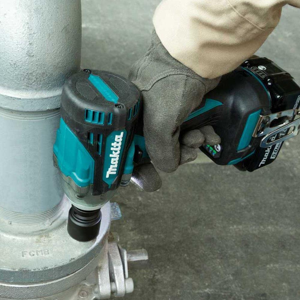 Makita DLX2590TJ 18V Brushless Combi Drill & Impact Driver Twin Kit with 2 x 5.0Ah Battery, Charger In Type 3 Case