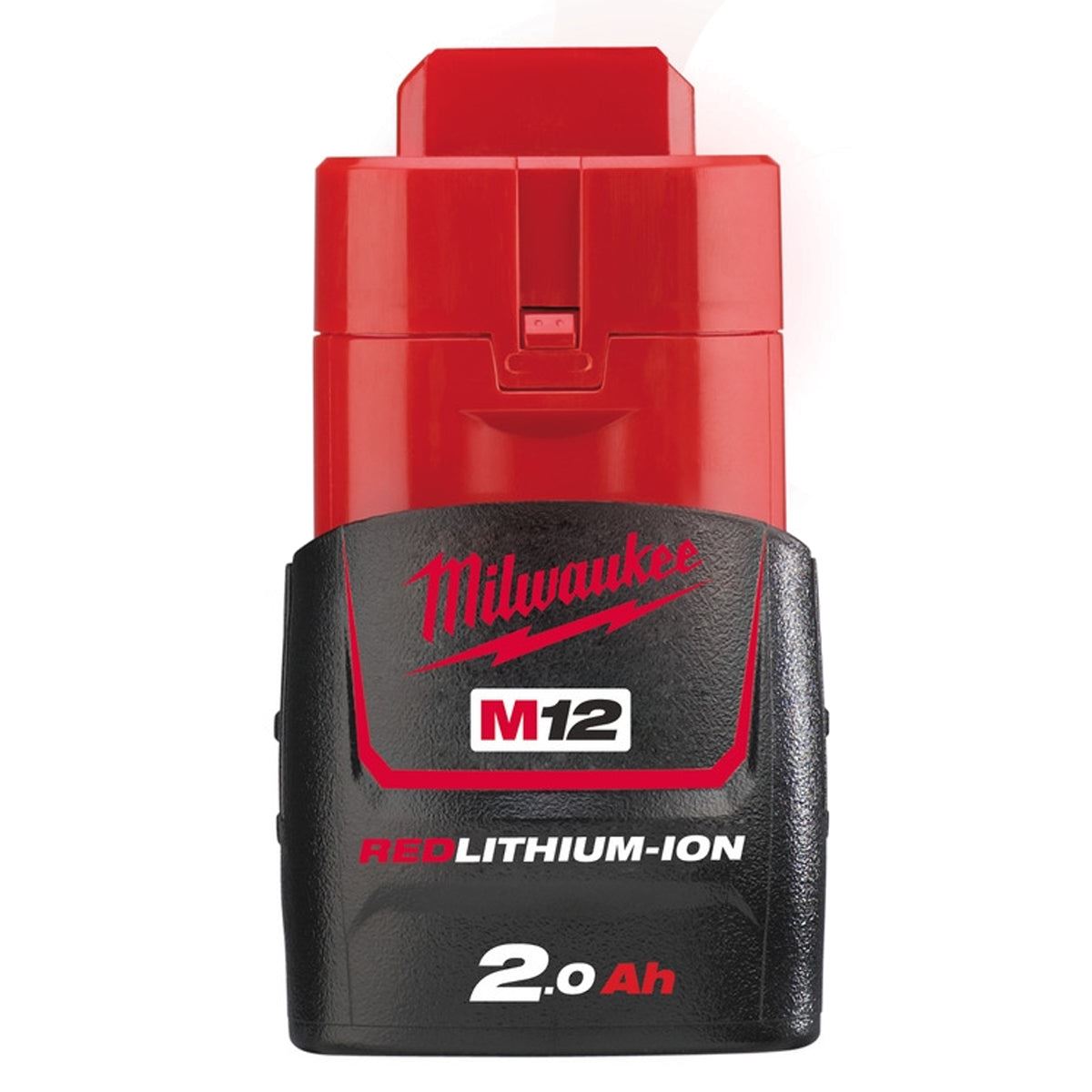 Milwaukee M12B2 12v 2.0Ah Red Lithium-Ion Battery 4932430064 Item Condition Used