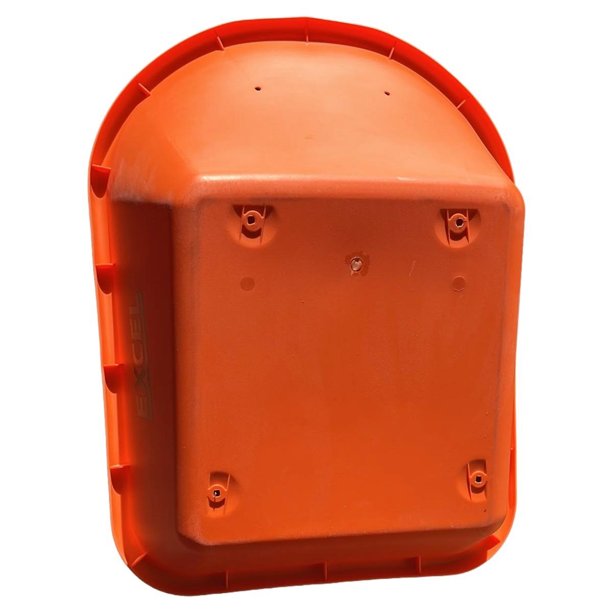 Excel Heavy Duty Orange Wheelbarrow with 120L HDPE Tray Item Condition Damaged Box