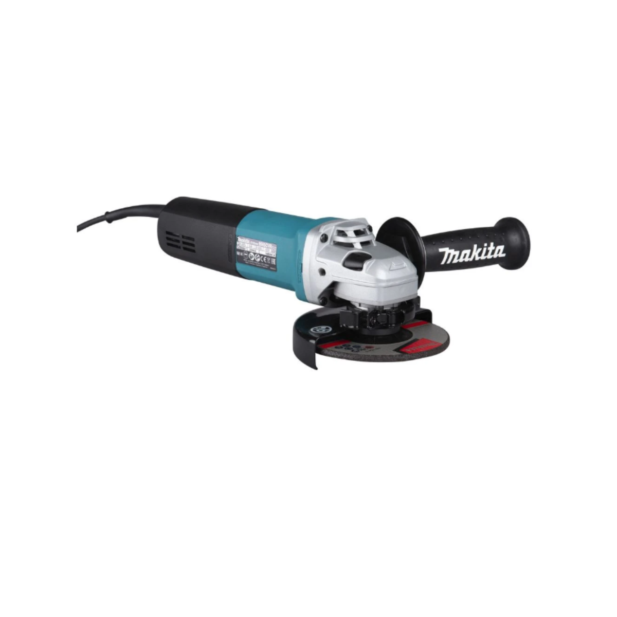 Makita 9565CVR/2 SJS Corded 125mm Angle Grinder 240V/1400W