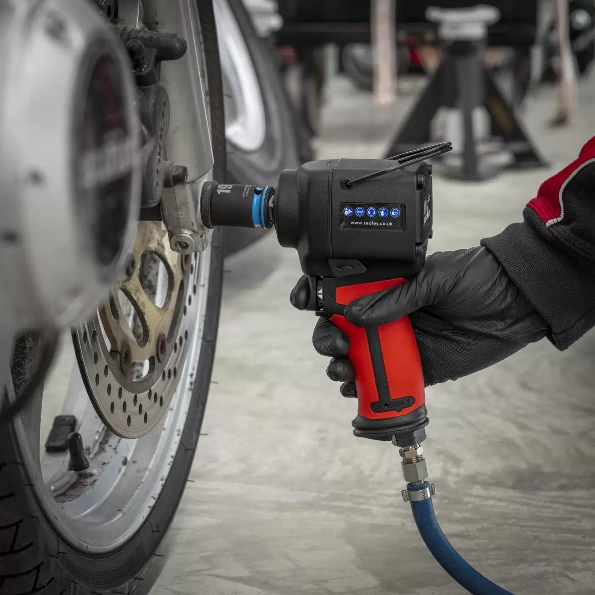 Sealey SA6002S Air Impact Wrench Twin Hammer 1/2in Square Drive