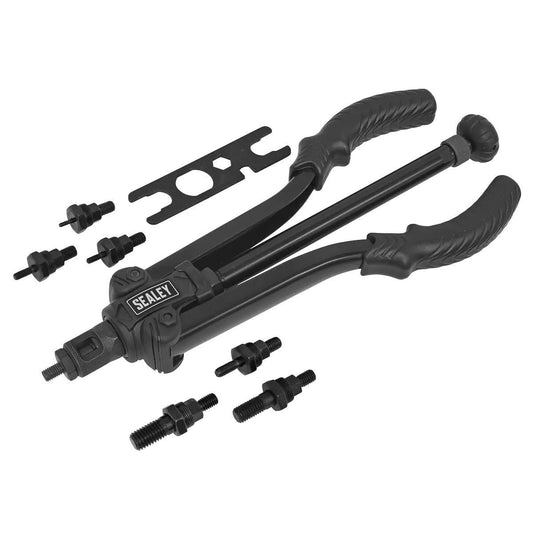 Sealey AK3988 Threaded Nut Riveter Medium Arm Quick Release