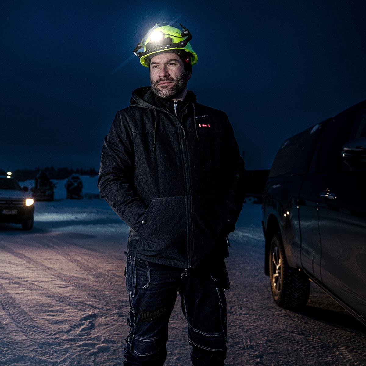 Milwaukee M12HPJBL2-0(XL) 12V Heated Puffer Jacket Black Size - XL 4932480074